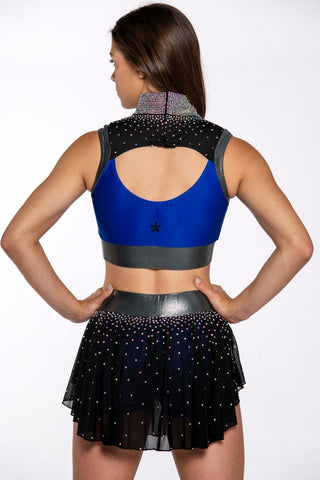 Showstopper Crystal Couture Sports Bra - SPECIAL ORDER