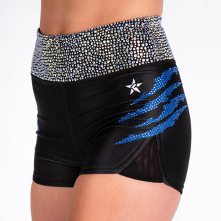 *CA2011647 Claws Out Crystal Couture Compression Short-e 1