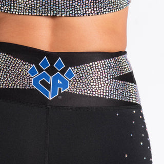 *CA2011651 Iconic Crystal Couture Compression Shorts-e 4