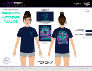 LEXINGTON Blue Debut T-Shirt