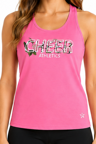 CA Criss Cross Beach Vibes Tank- FINAL SALE
