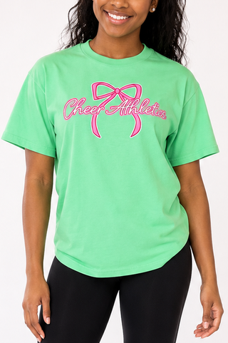 BOW ON TOP T-SHIRT