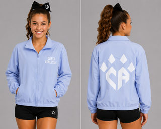 Ice Blue Windbreaker- FINAL SALE