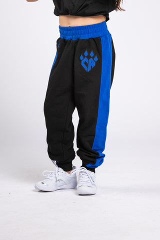 Black and Blue Jogger