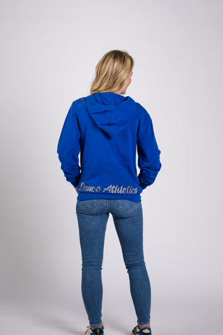 DA Blue Zip Hoodie