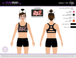 Bay Bengals Sports Bra