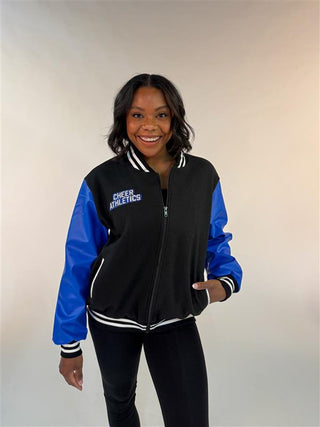 LIMITED EDITION Cheer Athletics Letter Jacket with Crystals