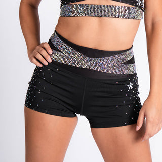 *CA2011651 Iconic Crystal Couture Compression Shorts-e 3