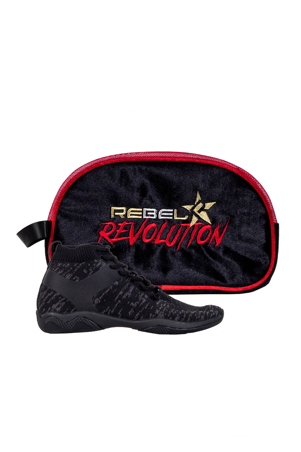  Rebel Athletic Revolt Blackout Cheer Shoe, Blackout, Size 4 :  Sports & Outdoors